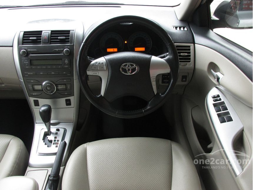 Toyota Corolla Altis 2012 G 1 8 In ภาคตะว นตก Automatic Sedan ส เทา For 380 000 Baht 5052581 One2car Com