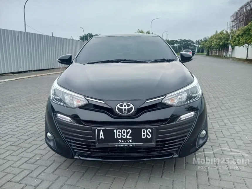 Jual Mobil Toyota Vios 2021 G 1.5 di Banten Automatic Sedan Hitam Rp 205.000.000