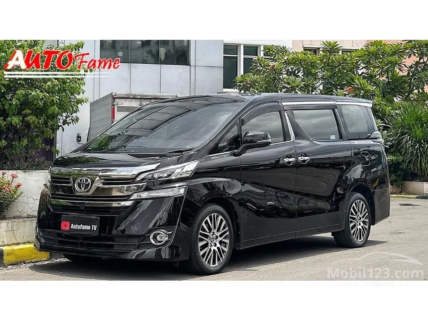 Jual Mobil Toyota Vellfire 2015 G 2.5 di Jawa Barat Automatic MPV Hitam Rp 545.000.000