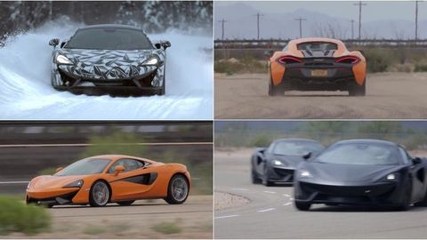 VIDEO: McLaren Sports Series Undergoes Extreme Testing