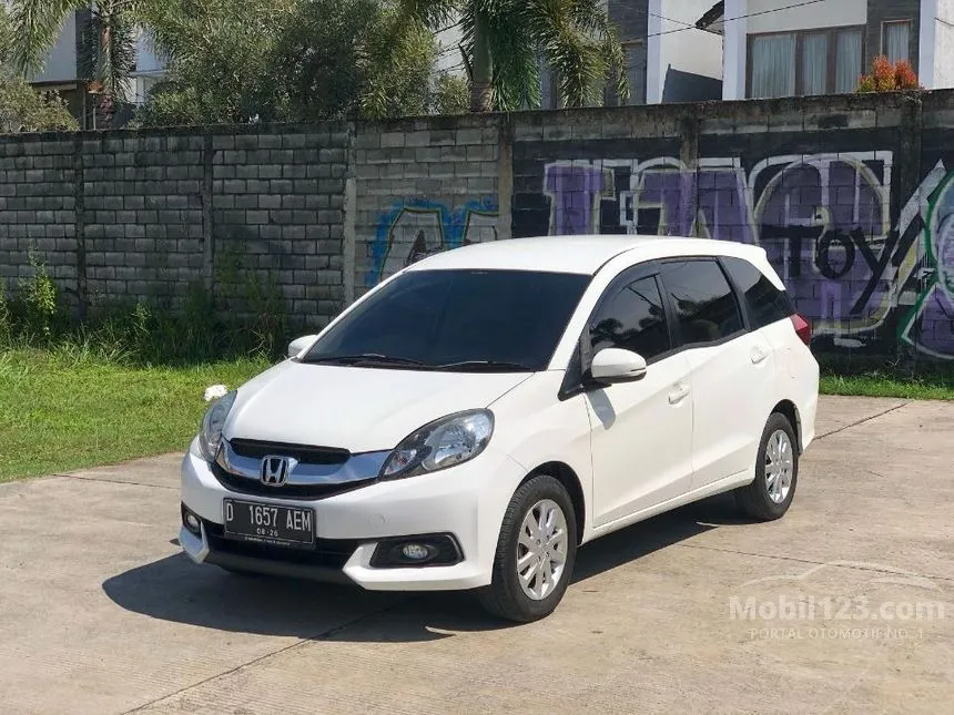 Jual Mobil Honda Mobilio 2016 E 1.5 di Jawa Barat Automatic MPV Putih Rp 140.000.000