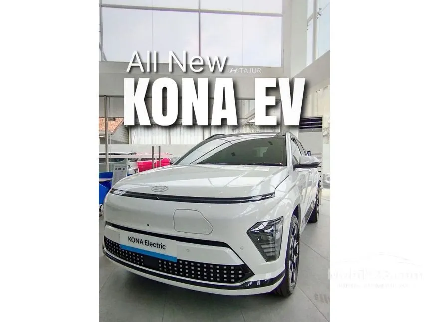 Jual Mobil Hyundai Kona 2024 Electric Long Range Signature di Jawa Tengah Automatic Wagon Putih Rp 590.000.000