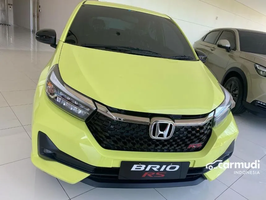 Jual Mobil Honda Brio 2024 RS 1.2 di DKI Jakarta Automatic Hatchback Kuning Rp 159.900.000