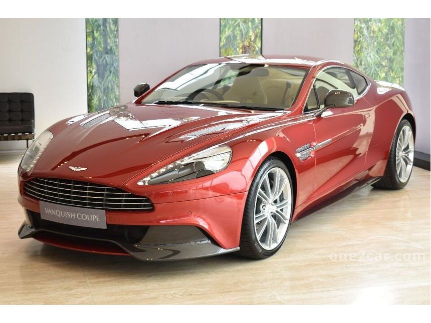 Aston Martin Vanquish 2021 (ปี 12-16) 5.9 เกียร์อัตโนมัติ สีแดง