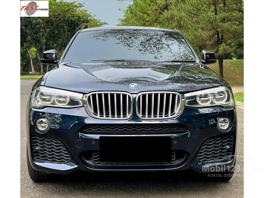 Jual Mobil BMW X4 2017 xDrive28i M Sport 2.0 di DKI Jakarta Automatic SUV Hitam Rp 555.000.000