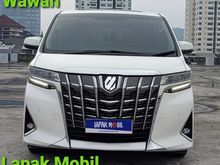 2019 Toyota Alphard 2.5 G ATPM like new Km 5rb