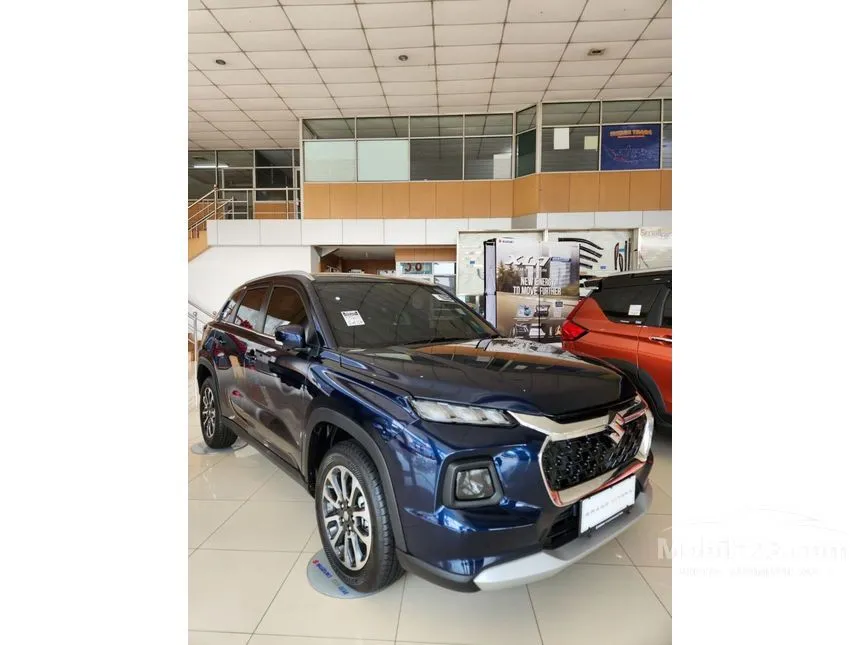 Jual Mobil Suzuki Grand Vitara 2024 MHEV GX Two Tone 1.5 di Banten Automatic SUV Biru Rp 317.200.000
