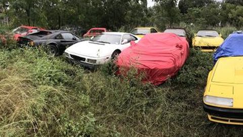 Nasib Mengenaskan Ferrari yang Tercampakkan