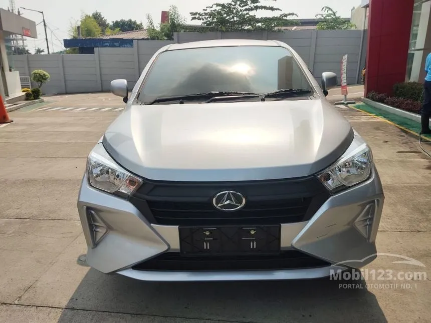 Jual Mobil Daihatsu Ayla 2024 M 1.0 di DKI Jakarta Manual Hatchback Silver Rp 137.200.000