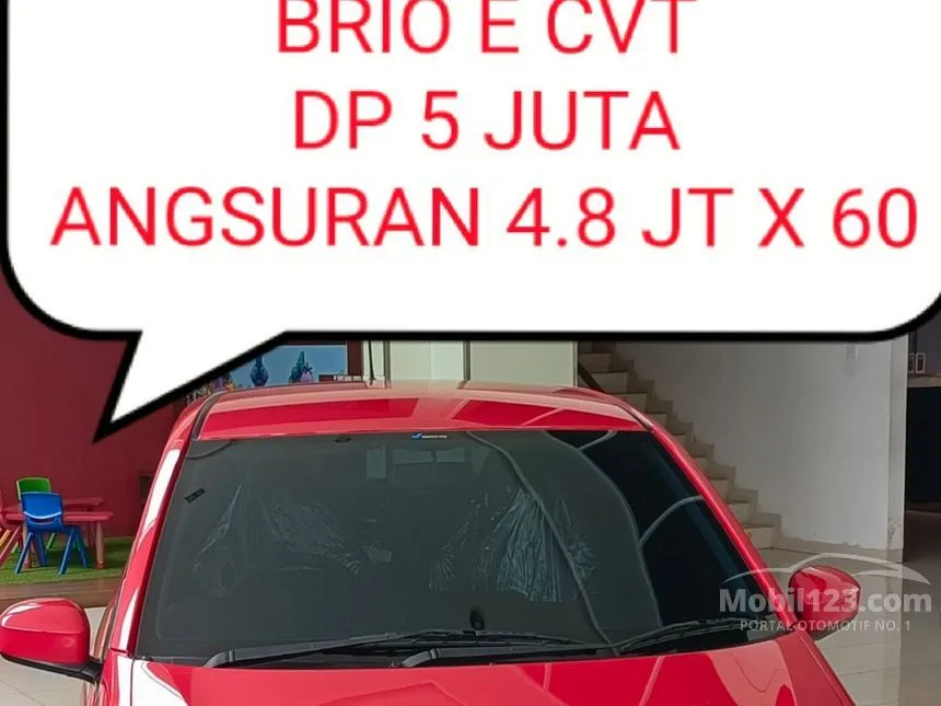 Jual Mobil Honda Brio 2024 E Satya 1.2 di DKI Jakarta Automatic Hatchback Merah Rp 5.000.000