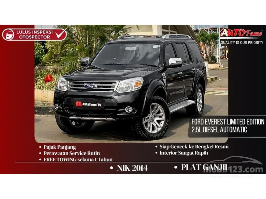 2014 Ford Everest XLT 4X2 SUV