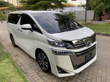 2018 Toyota Vellfire 2.5 G Van Wagon Facelift Harga Super Miring TDP 275 Juta Hub Sandy Alphard 2019