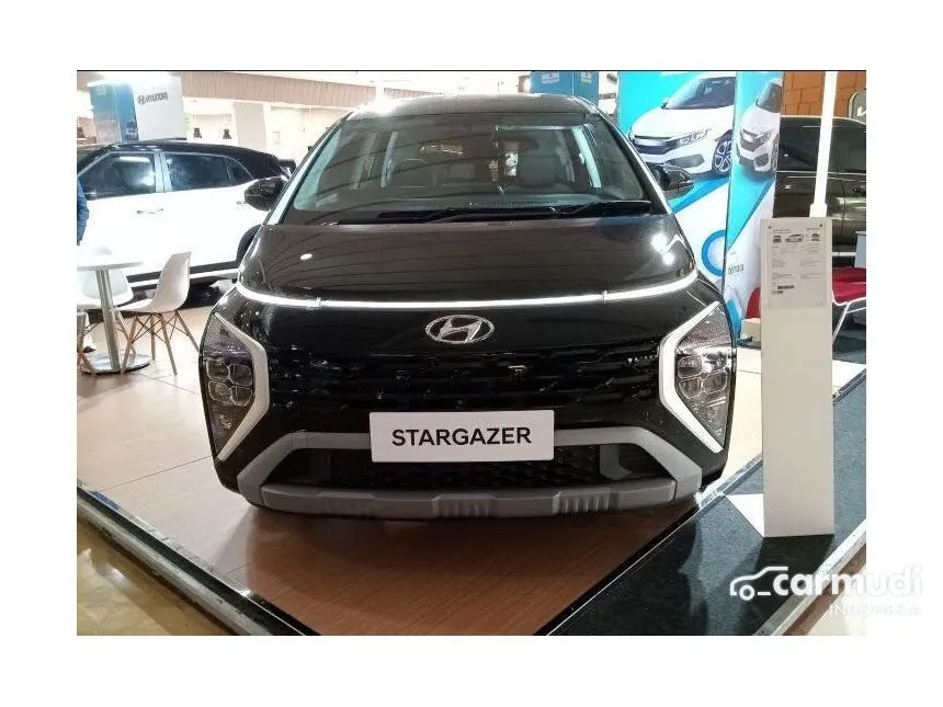 Jual Mobil Hyundai Stargazer 2024 Prime 1.5 di Banten Automatic Wagon Hitam Rp 287.900.000