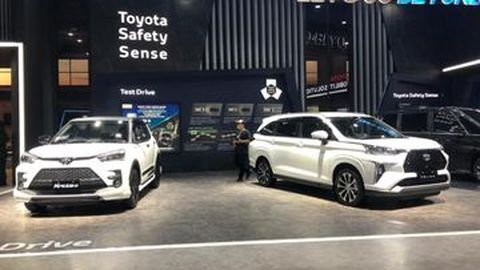 Toyota Raup 1.085 SPK di JAW 2022, Ini Model yang Paling Banyak Dipesan