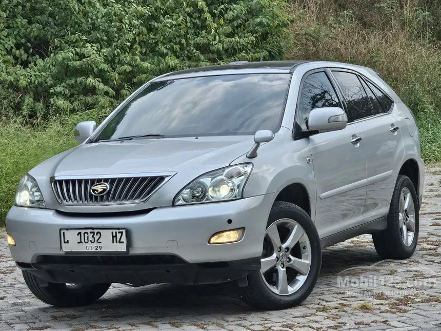 Jual Mobil Toyota Harrier 2008 240G 2.4 di Jawa Tengah Automatic SUV Silver Rp 145.000.000
