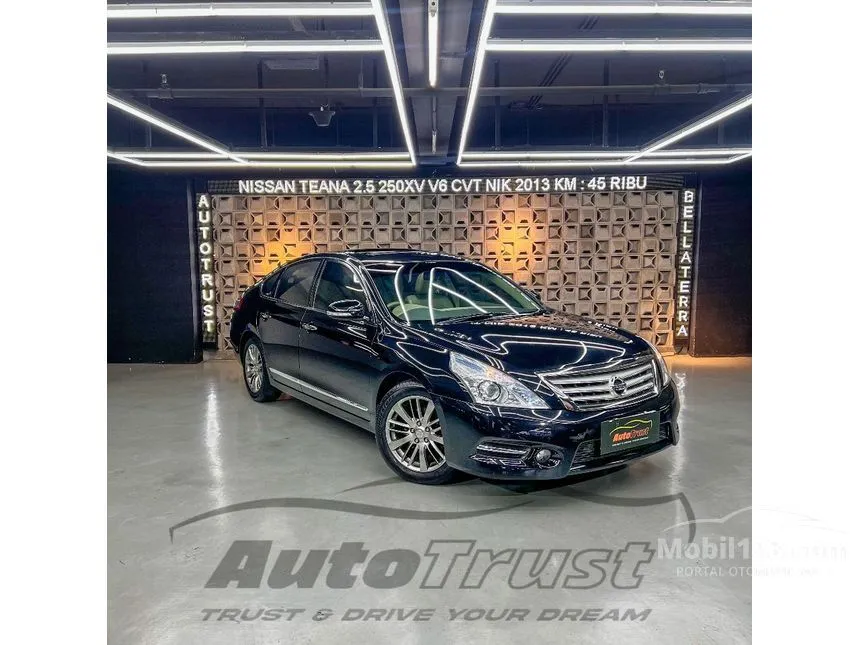 Jual Mobil Nissan Teana 2013 250XV 2.5 di Jawa Barat Automatic Sedan Hitam Rp 165.000.000