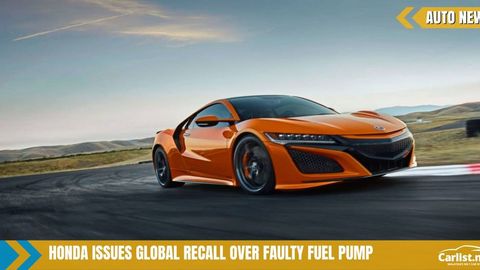 Honda Issues Worldwide Recall Over Fuel Pump Issues
