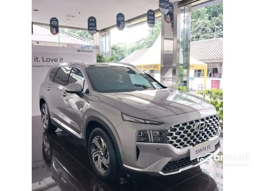 Jual Mobil Hyundai Santa Fe 2024 Signature 2.5 di DKI Jakarta Automatic SUV Silver Rp 575.000.000