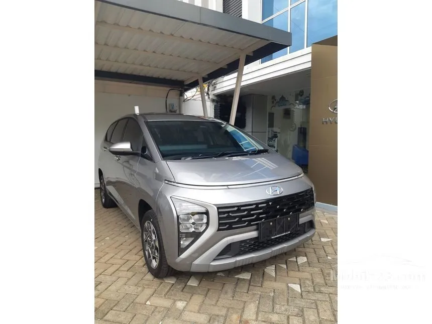 Jual Mobil Hyundai Stargazer 2024 Prime 1.5 di Jawa Barat Automatic Wagon Silver Rp 298.000.000