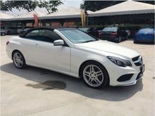 2014 Mercedes-Benz E250 Cabriolet 2.0 Coupe