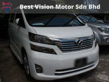 2010 Toyota Vellfire 2.4 Z MPV (A)