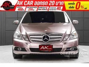 2010 Mercedes-Benz E200 1.8 Elegance CGI BlueEFFICIENCY Sedan