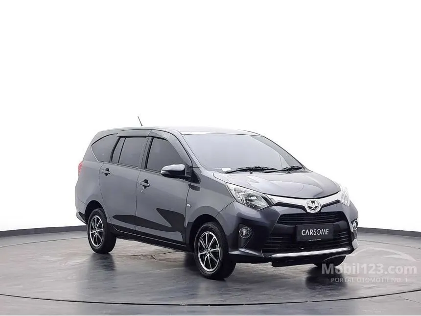 Jual Mobil Toyota Calya 2019 G 1.2 di Jawa Barat Manual MPV Abu