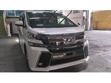 2015 Toyota Vellfire 2.5 Z G Edition MPV