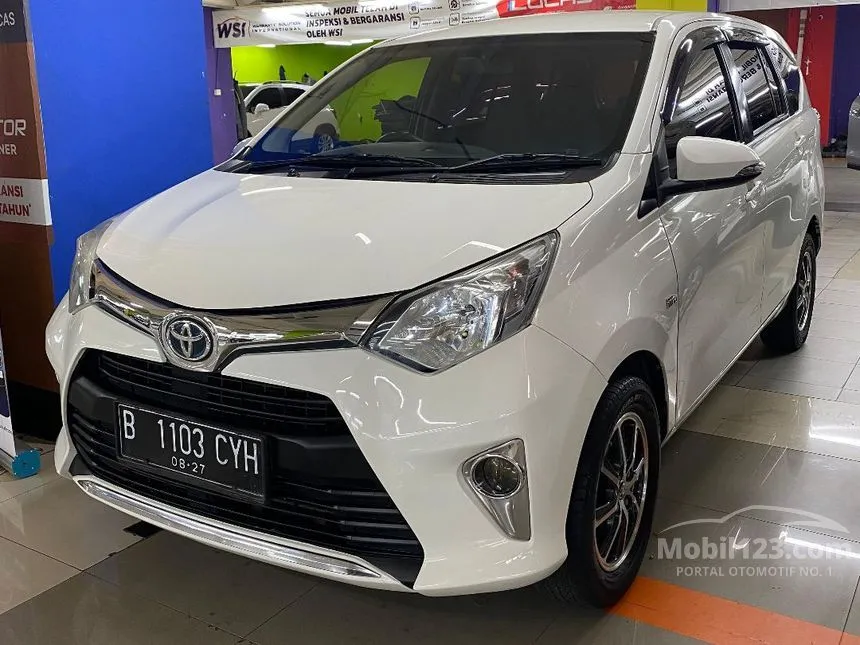 Jual Mobil Toyota Calya 2018 G 1.2 di DKI Jakarta Automatic MPV Putih Rp 116.000.000