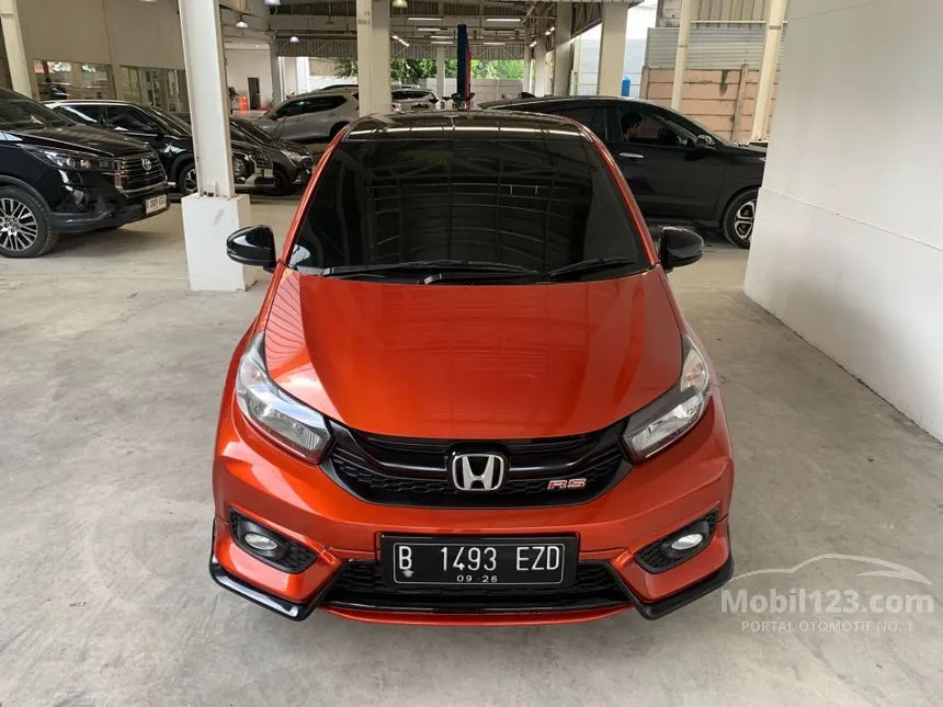 Jual Mobil Honda Brio 2021 RS Urbanite 1.2 di Jawa Barat Manual Hatchback Orange Rp 160.000.000