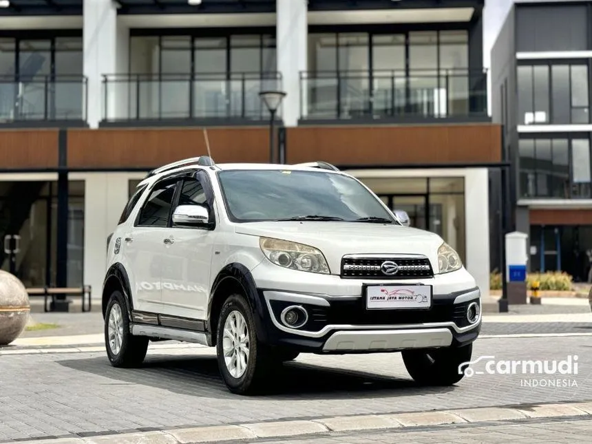 Jual Mobil Daihatsu Terios 2013 TX 1.5 di DKI Jakarta Automatic SUV Putih Rp 120.000.000