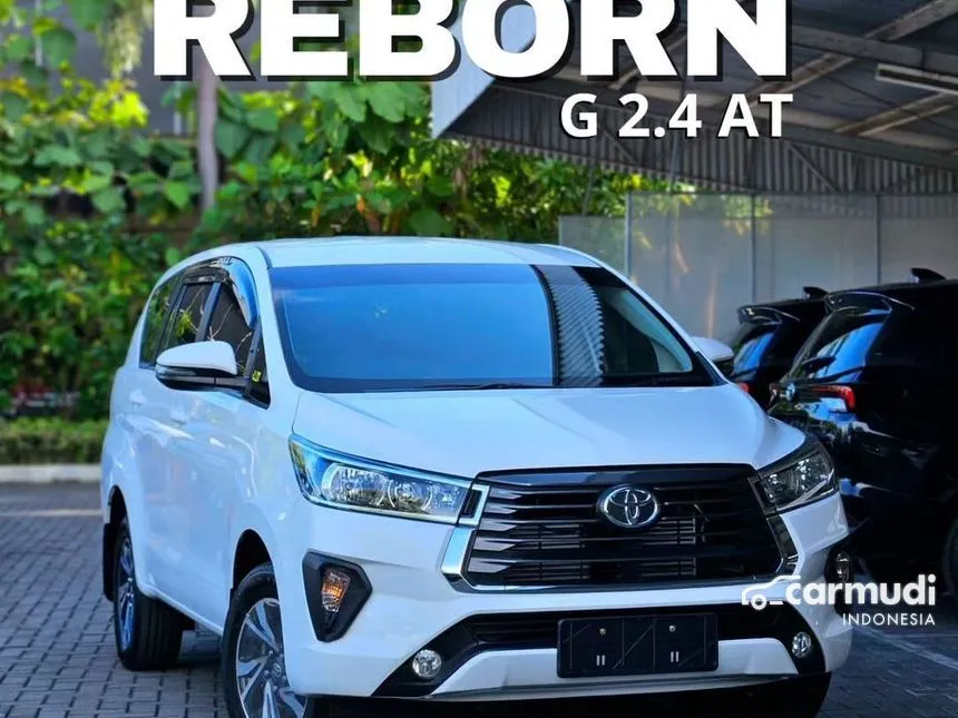 Jual Mobil Toyota Kijang Innova 2024 G 2.4 di DKI Jakarta Automatic MPV Putih Rp 407.000.000