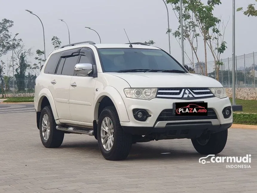Jual Mobil Mitsubishi Pajero Sport 2014 Exceed 2.5 di Banten Automatic SUV Putih Rp 210.000.000