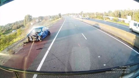 Holden Commodore Clips Truck And Crashes