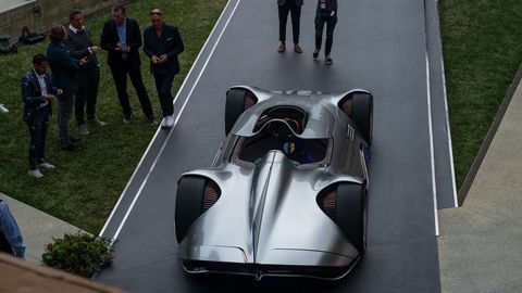 Mercedes-Benz Unveils The Vision EQ Silver Arrow