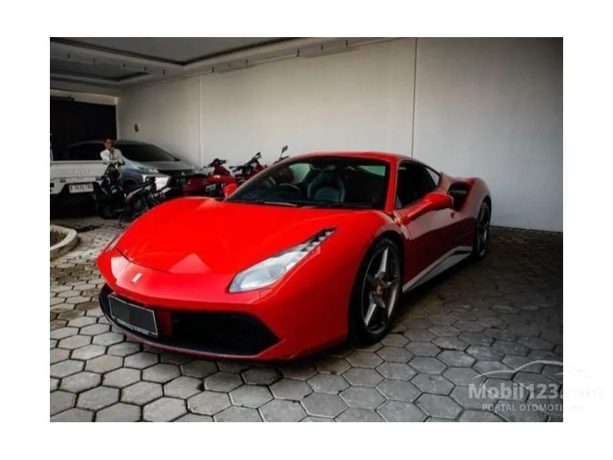 Jual Mobil Ferrari 488 GTB 2019 3.9 di DKI Jakarta Automatic Coupe Merah Rp 8.850.000.000