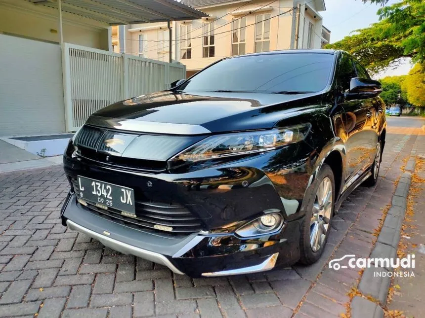 Jual Mobil Toyota Harrier 2014 2.0 di Jawa Timur Automatic SUV Hitam Rp 385.000.000