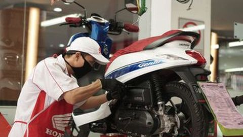 Servis Motor Honda Diskon Sampai 30 Persen