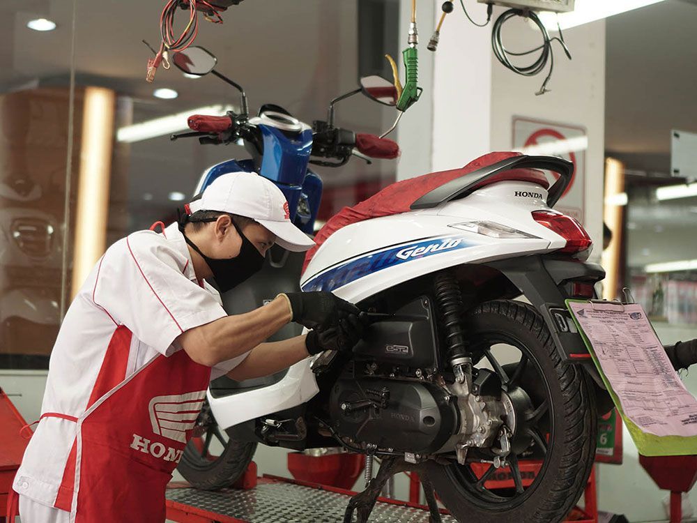Servis Motor Honda Diskon Sampai 30 Persen
