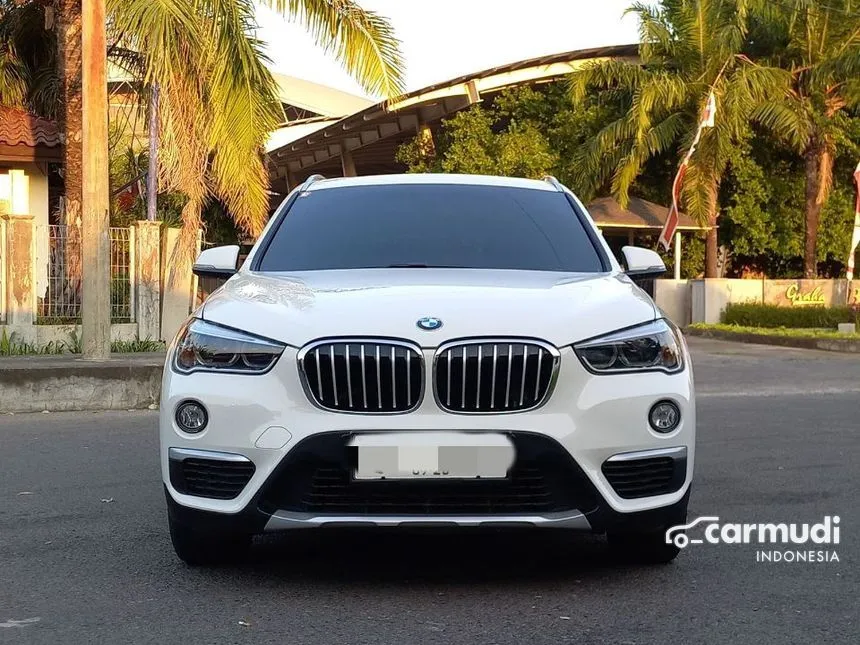 Jual Mobil BMW X1 2018 sDrive18i Dynamic 1.5 di Bali Automatic SUV Putih Rp 385.000.008