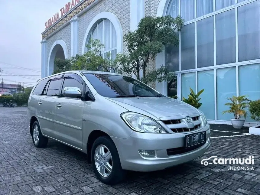 Jual Mobil Toyota Kijang Innova 2006 G 2.0 di Riau Manual MPV Silver Rp 110.000.000
