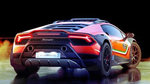 The Lamborghini Huracán Sterrato Concept Looks Right For The Dakar Rally