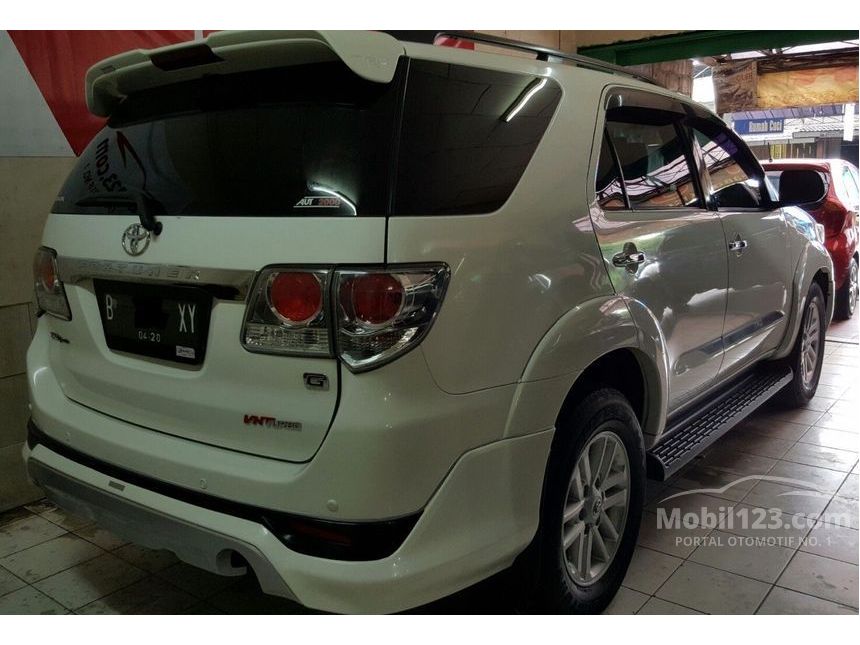 Jual Mobil Toyota Fortuner 2012 G TRD 2.5 di Banten Jual Mobil Toyota Fortuner 2012 G TRD 2.5 di Banten