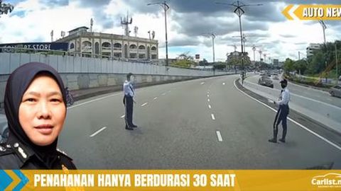 Polis Tahan Ambulans, Beri Laluan Kepada Konvoi VVIP Untuk Elak Kemalangan