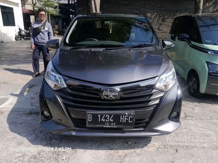 Jual Mobil Toyota Calya 2021 G 1.2 di DKI Jakarta Manual MPV Abu