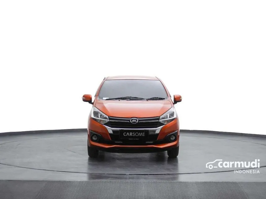 Jual Mobil Daihatsu Ayla 2018 R 1.2 di Banten Manual Hatchback Orange Rp 111.000.000