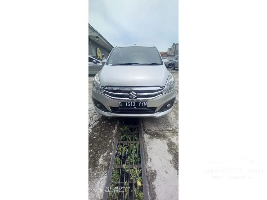 Jual Mobil Suzuki Ertiga 2016 GL 1.4 di Jawa Barat Automatic MPV Abu