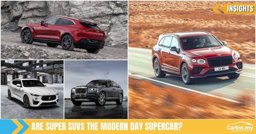 Super SUVs Are Killing Off The Supercars!