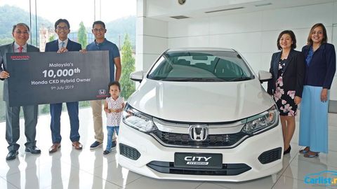 Honda Malaysia Delivers Its 10,000th CKD Hybrid Vehicle