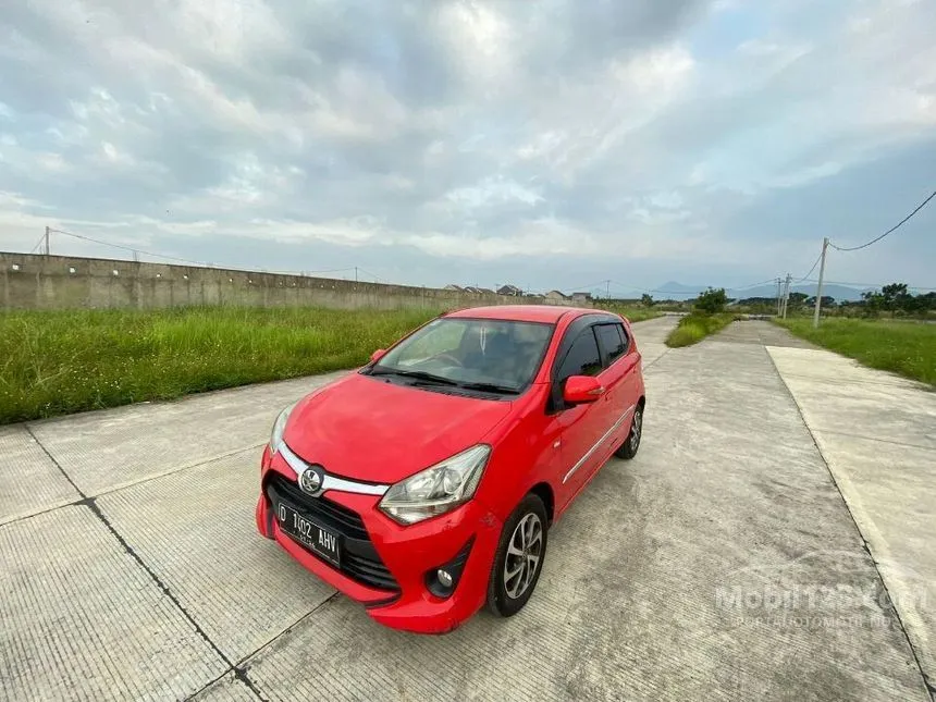 Jual Mobil Toyota Agya 2019 G 1.2 di Jawa Barat Automatic Hatchback Merah Rp 113.000.000